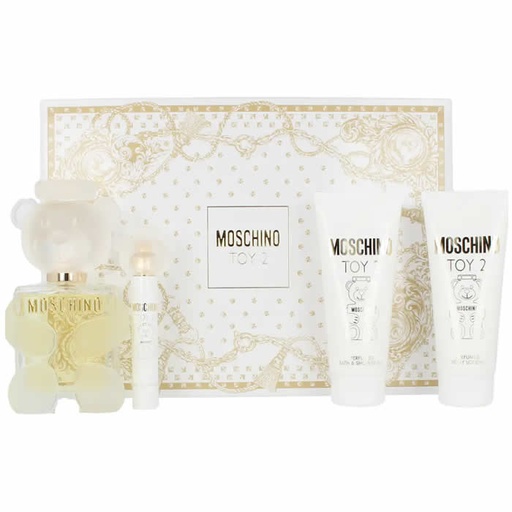 [372590] Moschino Toy 2 Eau De Parfum Spray 100ml Caja 4 Productos