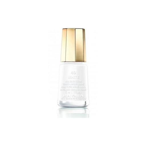 [22403] Mavala lak za nohte 49 bela 5 ml