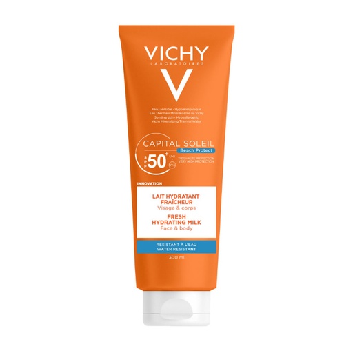 [29114] Vichy Capital Soleil hydratační mléko na obličej a tělo Spf50 300 ml