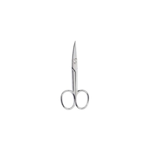 [31110] Tesoura de Unhas Cromada e Curva Beter 9cm