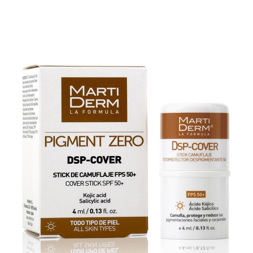 [48900] Martiderm Depigmentační Dsp tyčinka Kamufláž a ochrana Spf50+ 4ml